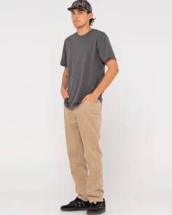 Rusty Short Cut 2 Short Sleeve Tee | Mens Tees
