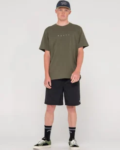 Rusty Short Cut 2 Short Sleeve Tee | Mens Tees