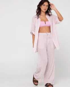Rusty Siena High Waisted Relaxed Fit Beach Pant | Womens Overswim