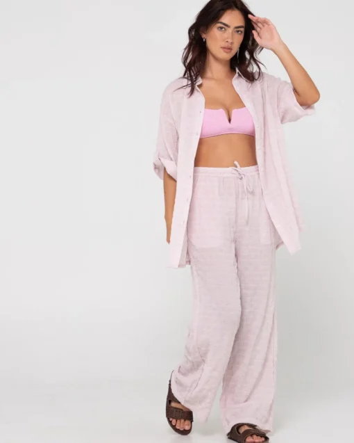 Rusty Siena High Waisted Relaxed Fit Beach Pant | Womens Overswim