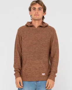 Rusty Skyliner Hood Knit | Mens Knitwear
