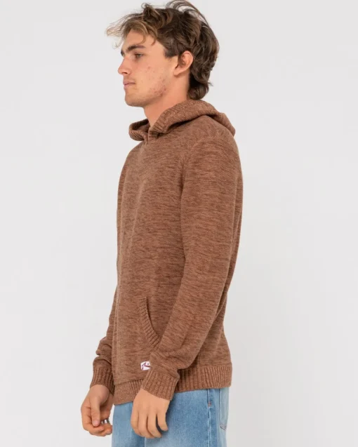 Rusty Skyliner Hood Knit | Mens Knitwear