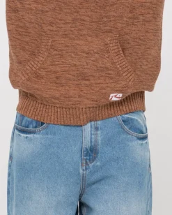 Rusty Skyliner Hood Knit | Mens Knitwear