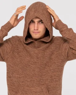 Rusty Skyliner Hood Knit | Mens Knitwear