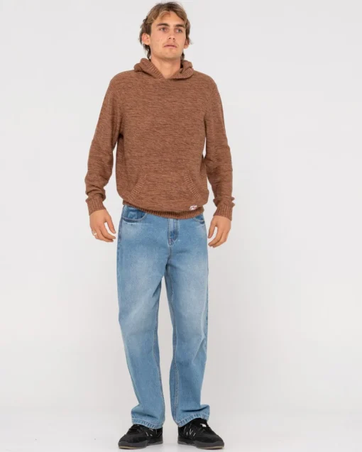 Rusty Skyliner Hood Knit | Mens Knitwear