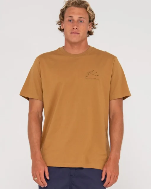 Rusty Sleds And Meds Short Sleeve Graphic Tee | Mens Tees