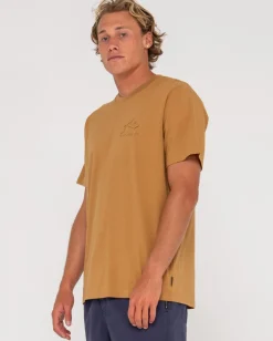 Rusty Sleds And Meds Short Sleeve Graphic Tee | Mens Tees