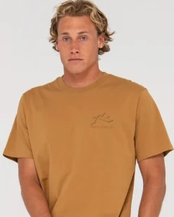 Rusty Sleds And Meds Short Sleeve Graphic Tee | Mens Tees