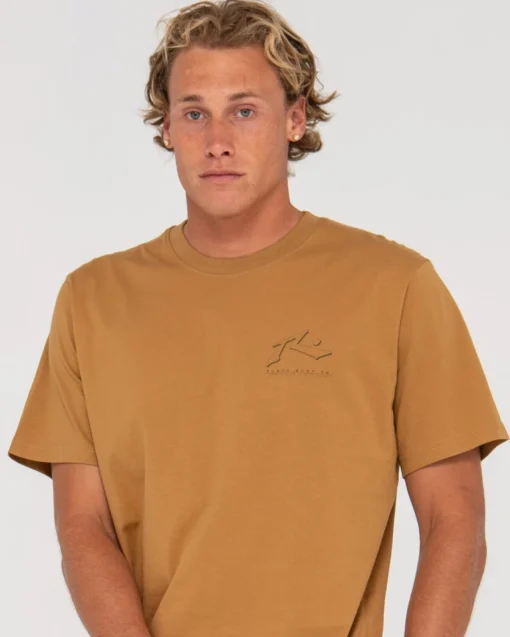 Rusty Sleds And Meds Short Sleeve Graphic Tee | Mens Tees