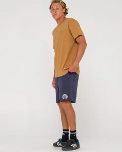 Rusty Sleds And Meds Short Sleeve Graphic Tee | Mens Tees