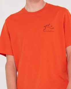Rusty Sleds And Meds Short Sleeve Graphic Tee | Mens Tees