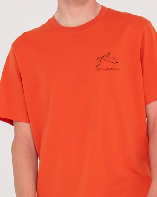 Rusty Sleds And Meds Short Sleeve Graphic Tee | Mens Tees
