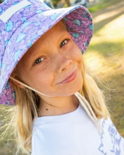 Rusty Soleil Patterned Bucket Hat Girls | Kids Headwear