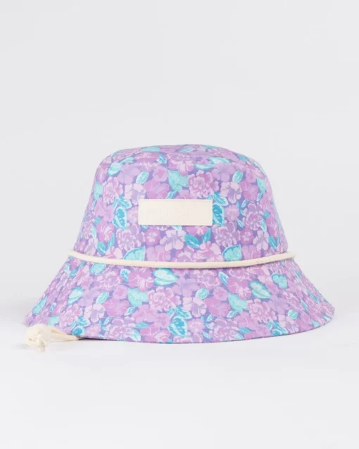 Rusty Soleil Patterned Bucket Hat Girls | Kids Headwear