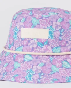 Rusty Soleil Patterned Bucket Hat Girls | Kids Headwear