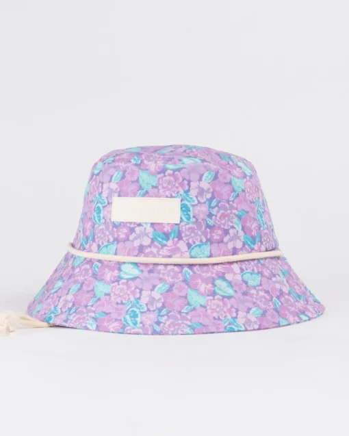 Rusty Soleil Patterned Bucket Hat Girls | Kids Headwear