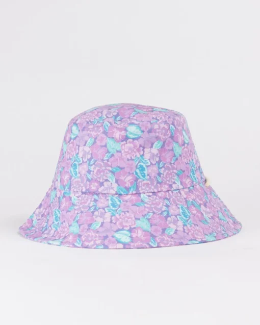 Rusty Soleil Patterned Bucket Hat Girls | Kids Headwear