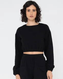 Rusty Somewhere Long Sleeve Top | Womens Fashion Tops