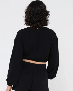 Rusty Somewhere Long Sleeve Top | Womens Fashion Tops
