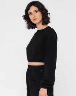Rusty Somewhere Long Sleeve Top | Womens Fashion Tops