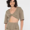 Rusty Somewhere Twisted Reversible Top | Womens Fashion Tops