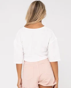 Rusty Somewhere Twisted Reversible Top | Womens Fashion Tops