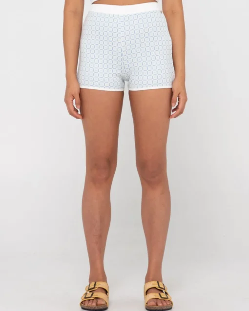 Rusty Spencer Knitted High Waisted Short | Womens Shorts