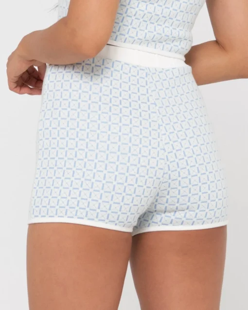 Rusty Spencer Knitted High Waisted Short | Womens Shorts