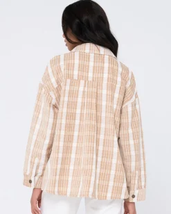 Rusty Stemming Oversized Plaid Shirt | Womens Shirts