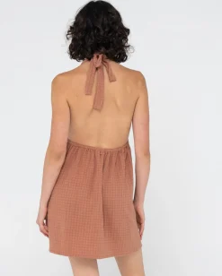 Rusty Sundowner Beach Mini Dress | Womens Overswim