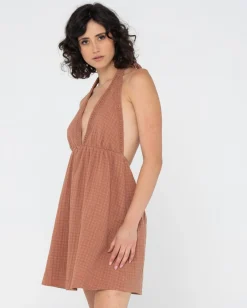 Rusty Sundowner Beach Mini Dress | Womens Overswim