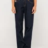 Rusty Super Low Rise Straight Leg Denim Jean | Womens Pants