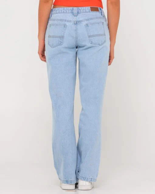 Rusty Super Low Rise Straight Leg Jean | Womens Denim