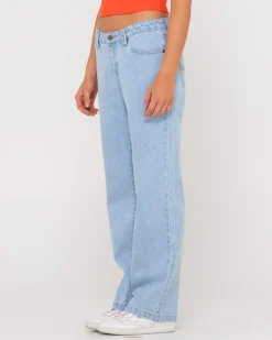 Rusty Super Low Rise Straight Leg Jean | Womens Denim
