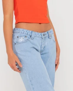 Rusty Super Low Rise Straight Leg Jean | Womens Denim