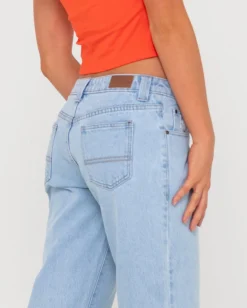 Rusty Super Low Rise Straight Leg Jean | Womens Denim