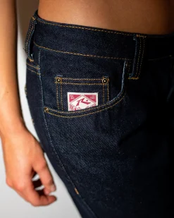 Rusty Super Low Rise Straight Leg Denim Jean | Womens Pants