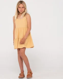 Rusty Sweet Water Tierd Slip Dress Girls | Kids Dresses