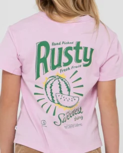 Rusty Sweetest Thing Graphic Relaxed Tee Girls | Kids Tops
