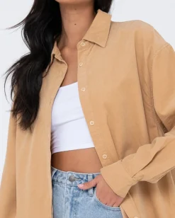 Rusty Tammy Cord Shirt | Womens Fashion Tops