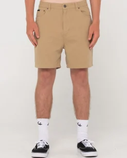 Rusty The Bruce 5 Pocket Short | Mens Shorts