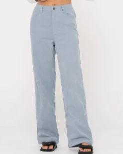 Rusty The Secret High Rise Cord Pant | Womens Pants