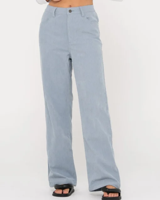 Rusty The Secret High Rise Cord Pant | Womens Pants