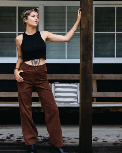 Rusty The Secret High Rise Cord Pant | Womens Pants