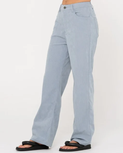 Rusty The Secret High Rise Cord Pant | Womens Pants