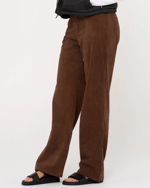 Rusty The Secret High Rise Cord Pant | Womens Pants
