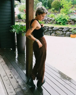 Rusty The Secret High Rise Cord Pant | Womens Pants