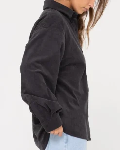 Rusty The Secret Oversized Cord Shirt | Womens Jackets