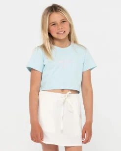 Rusty Thriving Short Sleeve Baby Tee Girls | Kids Tops