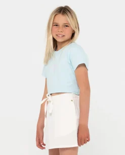 Rusty Thriving Short Sleeve Baby Tee Girls | Kids Tops